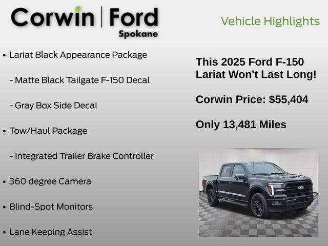 Certified 2025 Ford F150 Lariat image 16