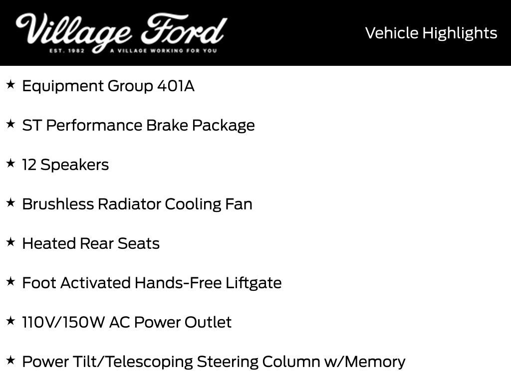 Certified 2021 Ford Edge ST w/ Equipment Group 401A AWD/4WD image 7