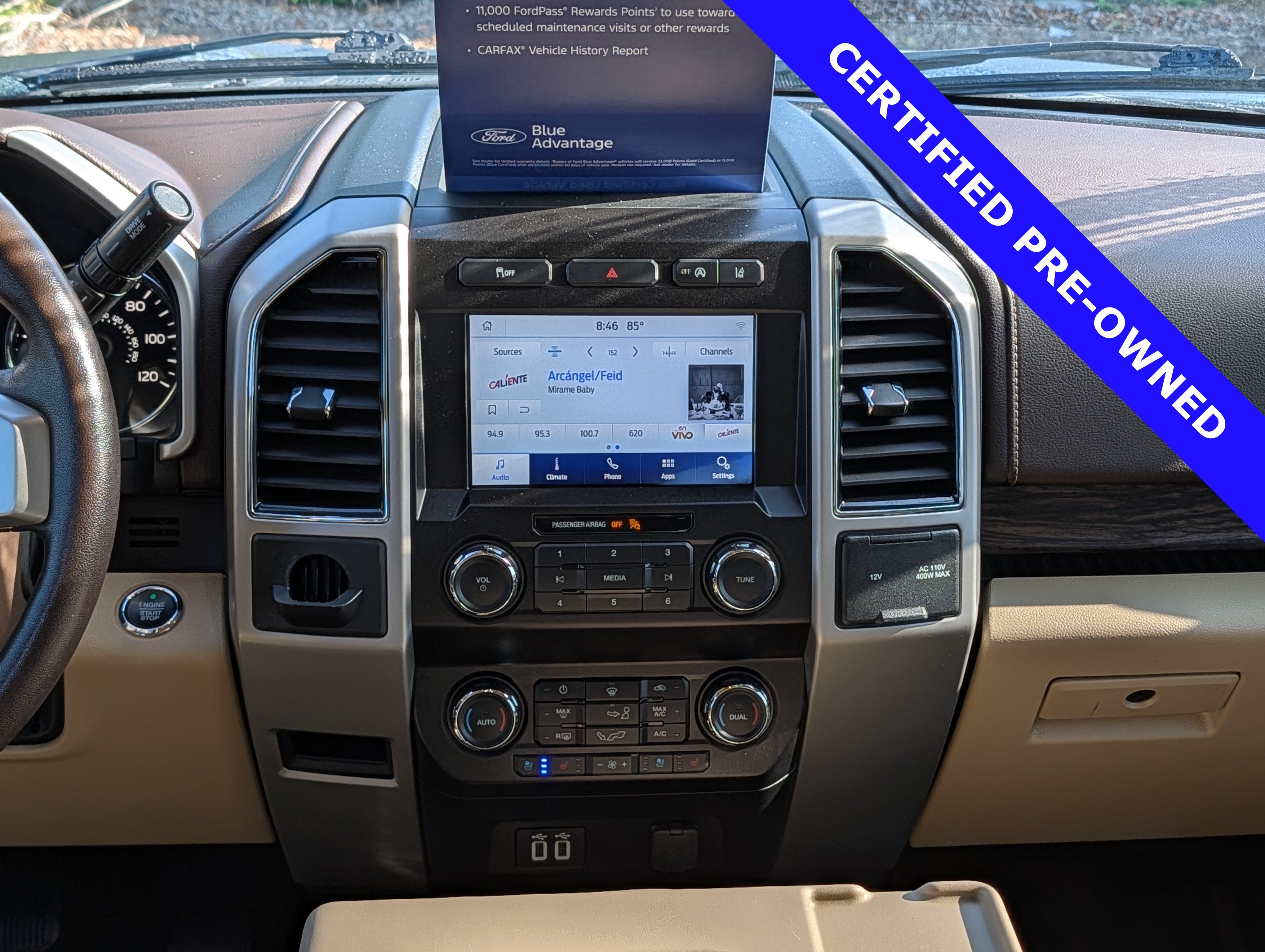 Certified 2020 Ford F150 Lariat w/ Equipment Group 501A Mid RWD image 20