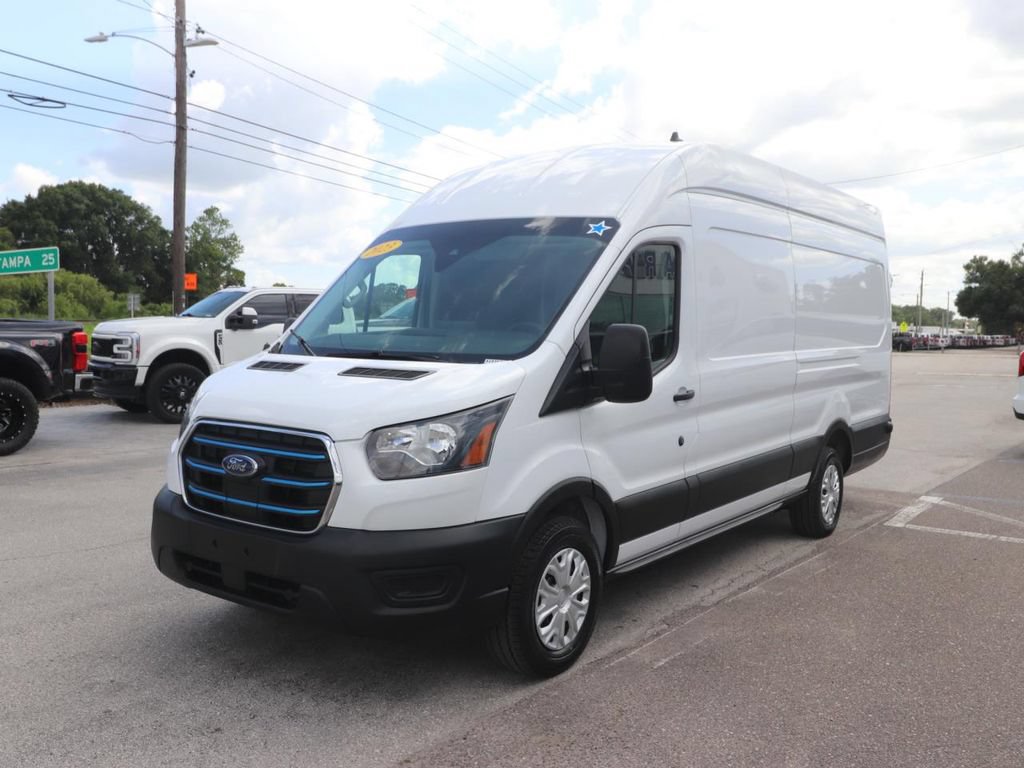 Certified 2023 Ford E-Transit 148 High Roof Extended w/ Interior Upgrade Package RWD image 3