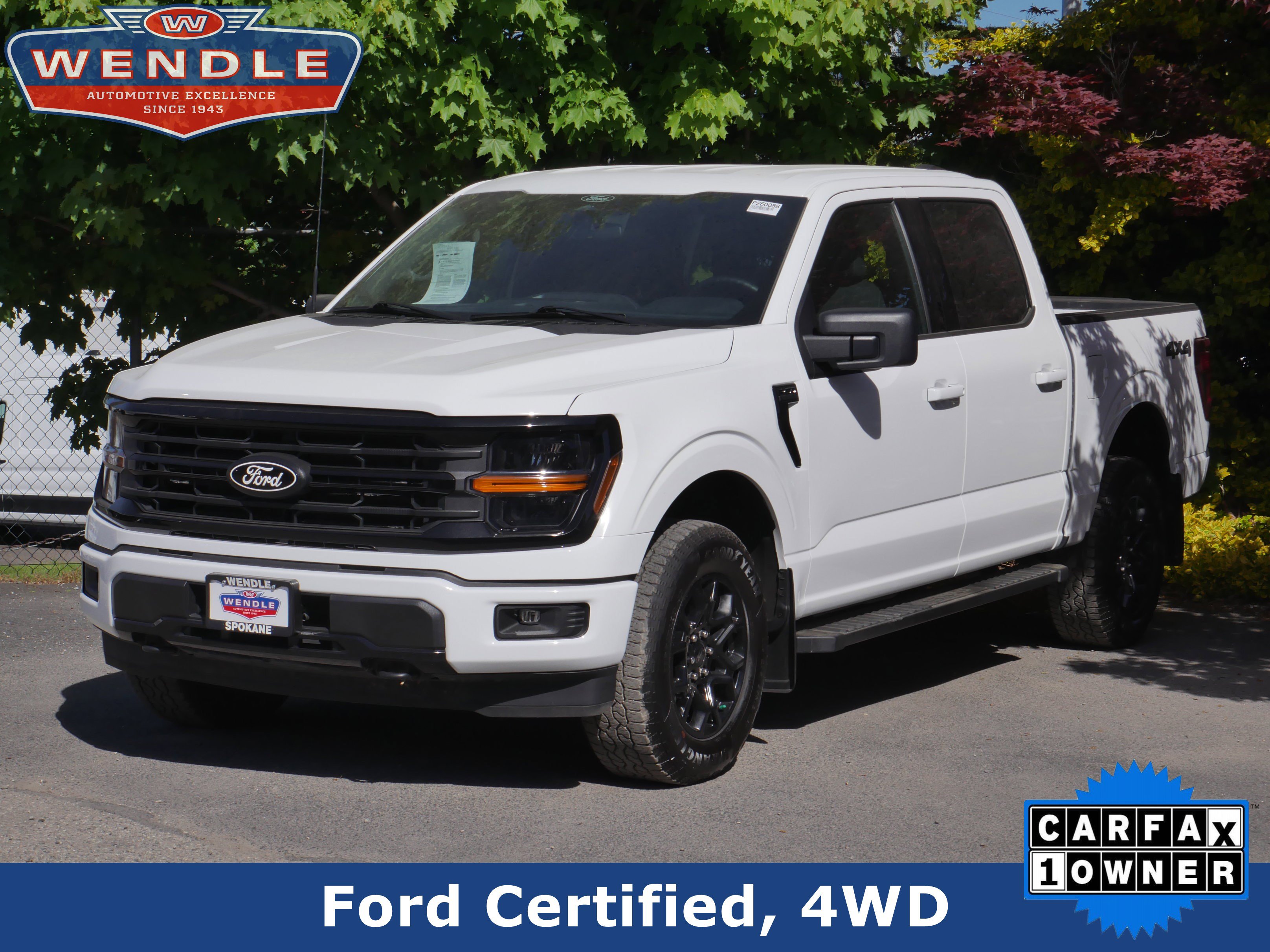 Certified 2025 Ford F150 XLT w/ Equipment Group 301A Standard