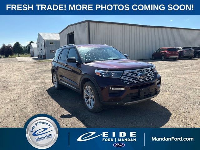 Certified 2022 Ford Explorer Platinum w/ Equipment Group 601A AWD/4WD image 1