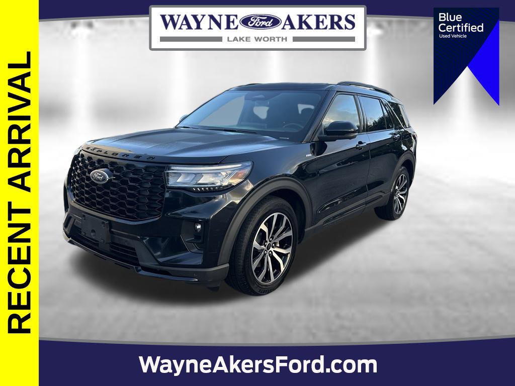 Certified 2025 Ford Explorer ST-Line w/ Premium Package RWD 360° Tour