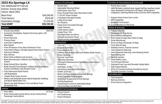 Used 2023 Kia Sportage LX image 3