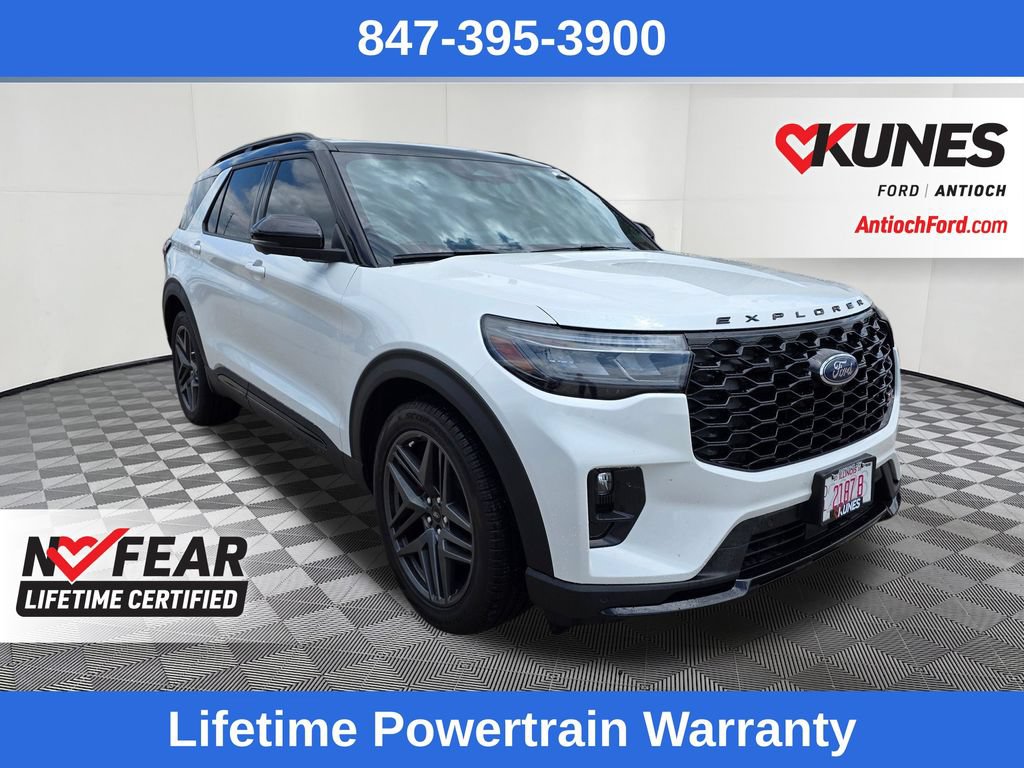 Certified 2025 Ford Explorer ST w/ Sun And Sound Package