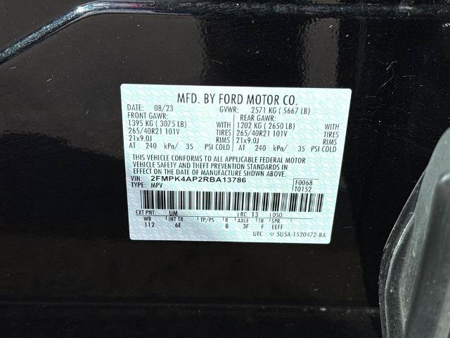 Certified 2024 Ford Edge ST w/ Equipment Group 401A AWD/4WD image 17