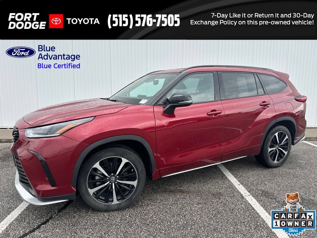 Used 2021 Toyota Highlander XSE AWD/4WD image 1