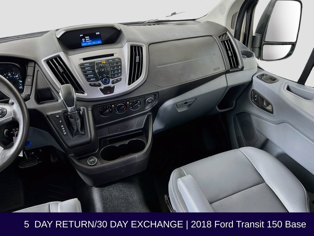Certified 2018 Ford Transit 150 148 Low Roof w/ Premium Package RWD image 26