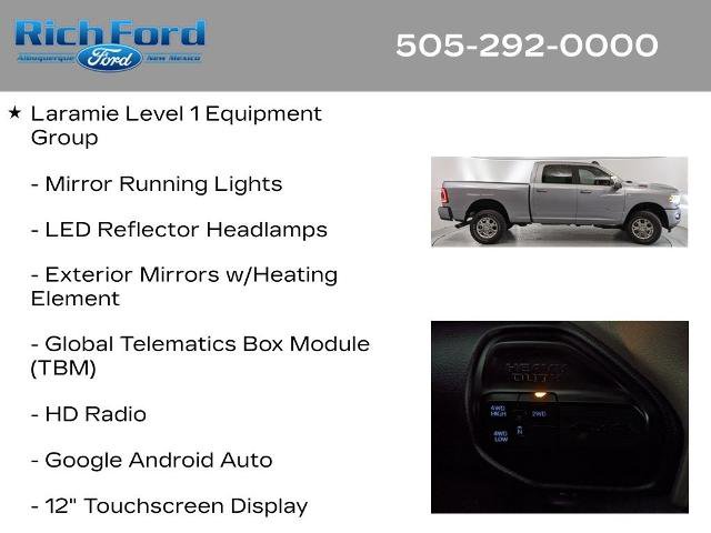Used 2024 RAM 2500 Laramie w/ Safety Group AWD/4WD image 26