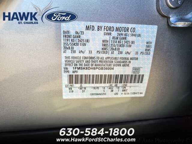 Certified 2023 Ford Explorer XLT w/ Equipment Group 202A AWD/4WD image 25