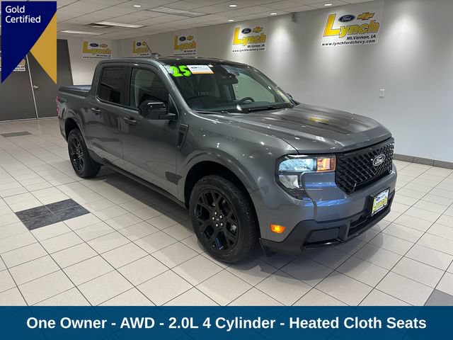 Certified 2025 Ford Maverick XLT w/ XLT Luxury Package AWD/4WD 360° Tour