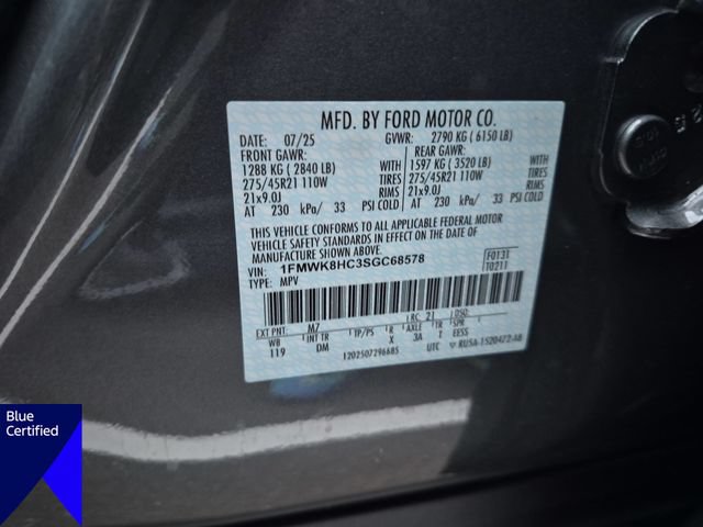 Certified 2025 Ford Explorer Platinum w/ Ultimate Package AWD/4WD image 40