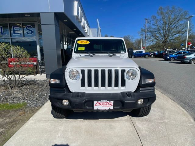 Used 2018 Jeep Wrangler Unlimited Sport S AWD/4WD image 3