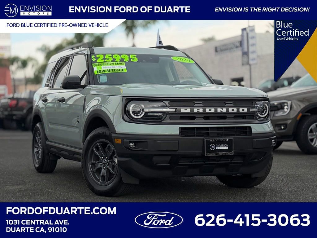Certified 2024 Ford Bronco Sport Big Bend w/ Convenience Package