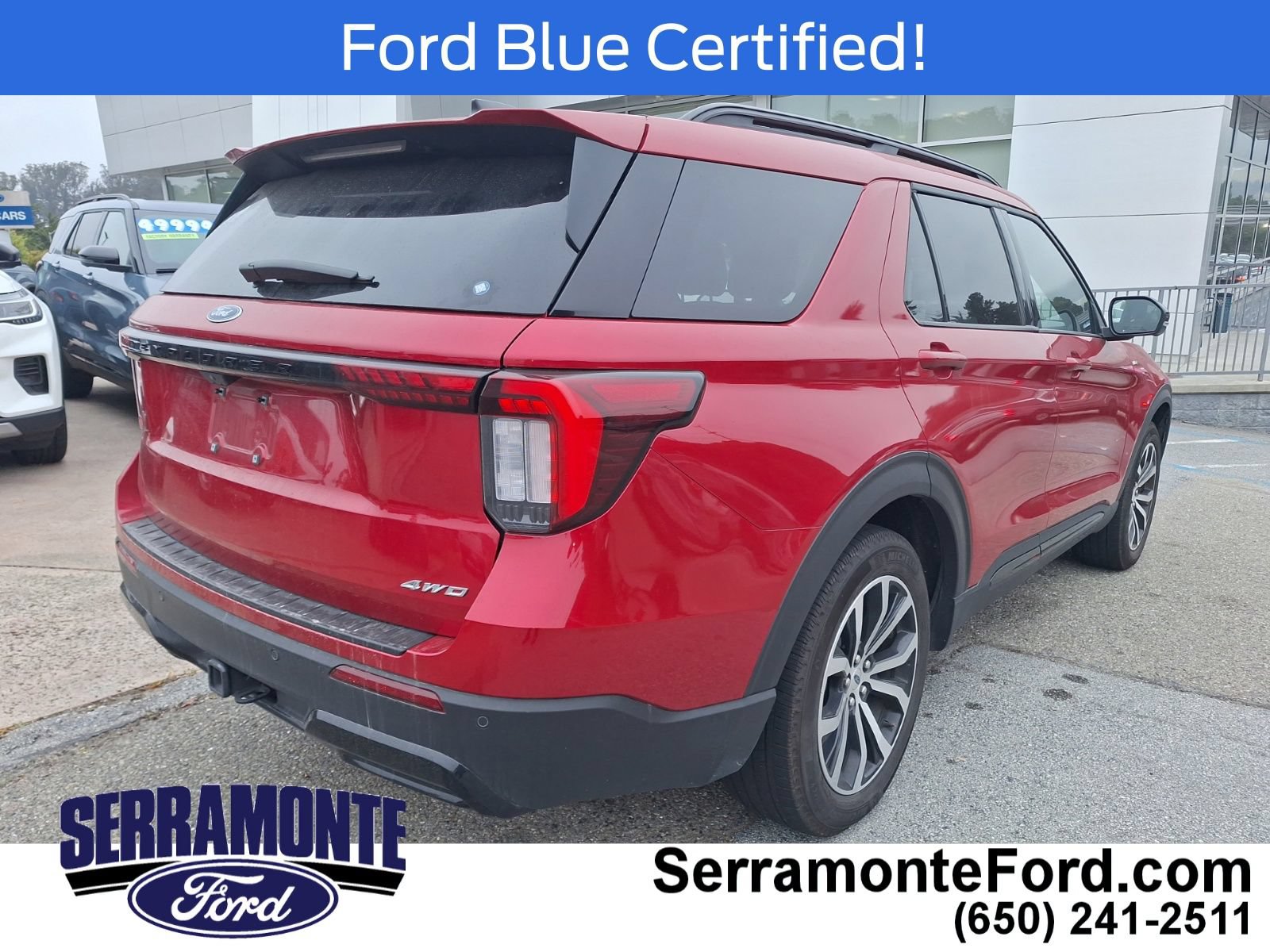 Certified 2025 Ford Explorer ST-Line AWD/4WD image 7
