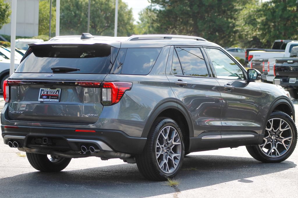 Certified 2025 Ford Explorer Platinum w/ Ultimate Package AWD/4WD image 3