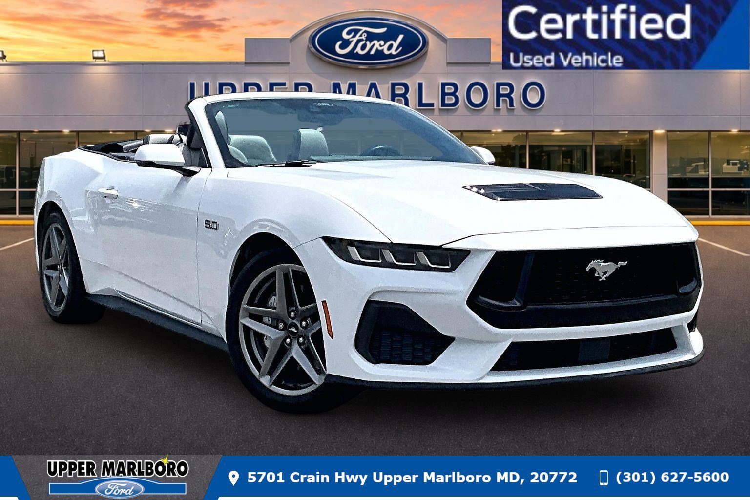 Certified 2024 Ford Mustang GT Premium