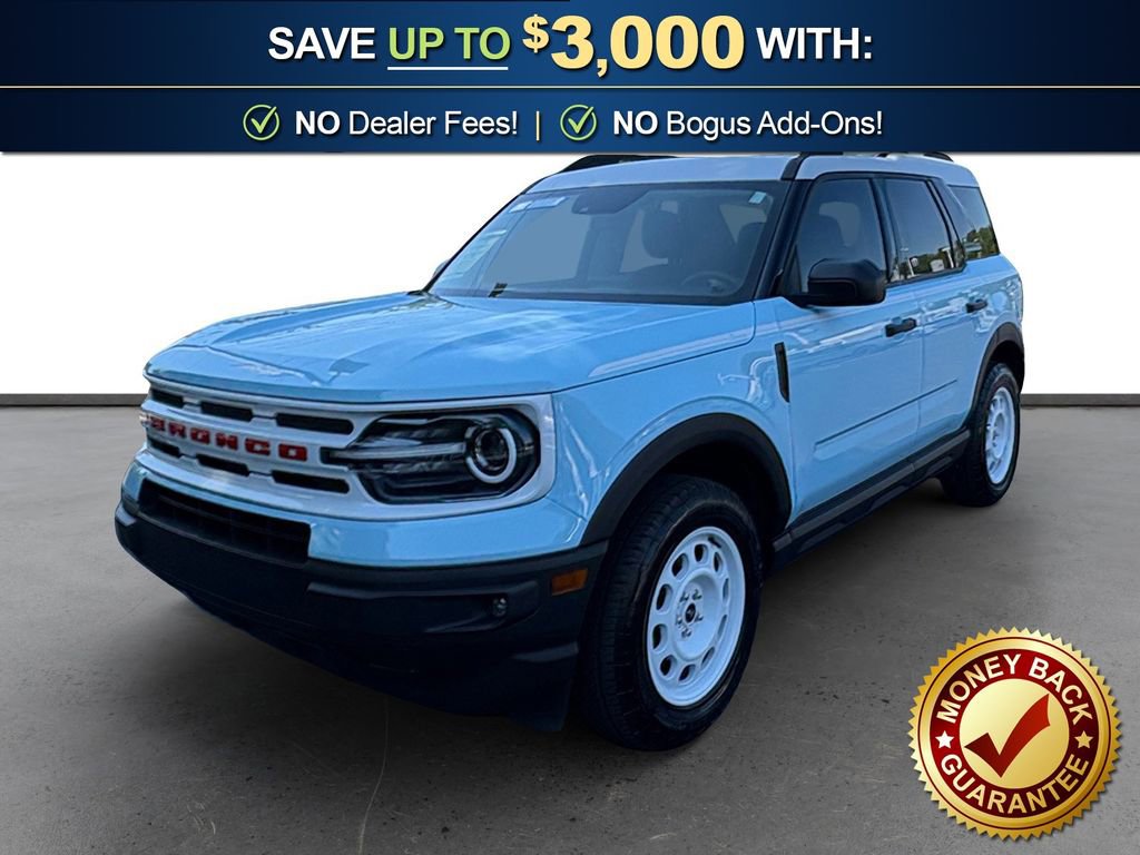 Certified 2023 Ford Bronco Sport Heritage AWD/4WD image 1