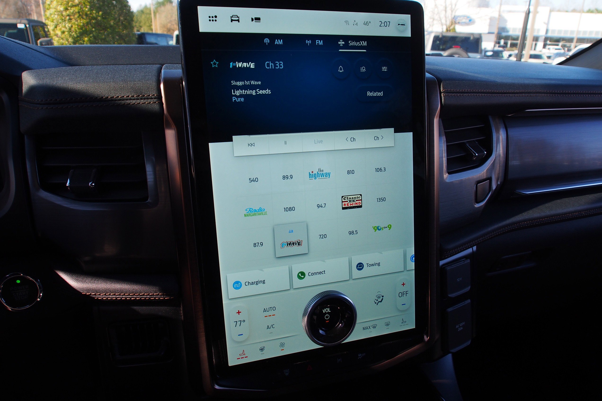 Certified 2023 Ford F150 Lightning Lariat w/ Max Trailer Tow Package image 23