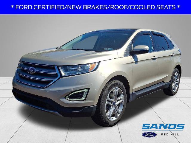 Certified 2017 Ford Edge Titanium w/ Equipment Group 301A FWD 360° Tour