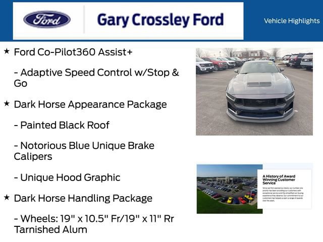Certified 2024 Ford Mustang Dark Horse w/ Dark Horse Handlin Package image 18