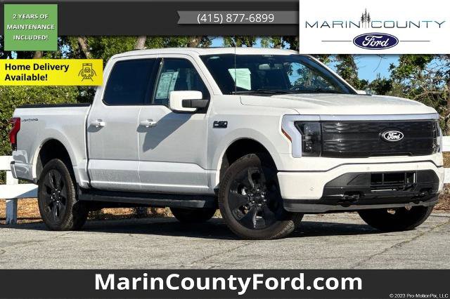 Certified 2025 Ford F150 Lightning Platinum w/ Dark Elements Package