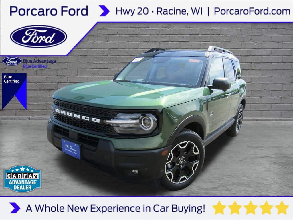 Certified 2025 Ford Bronco Sport Outer Banks w/ Outer Banks Tech Package+ AWD/4WD image 1