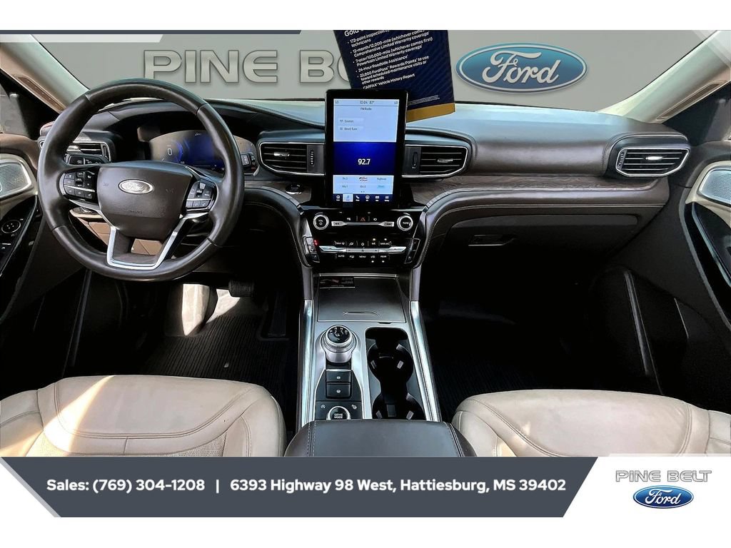 Certified 2022 Ford Explorer Platinum w/ Equipment Group 601A AWD/4WD image 13