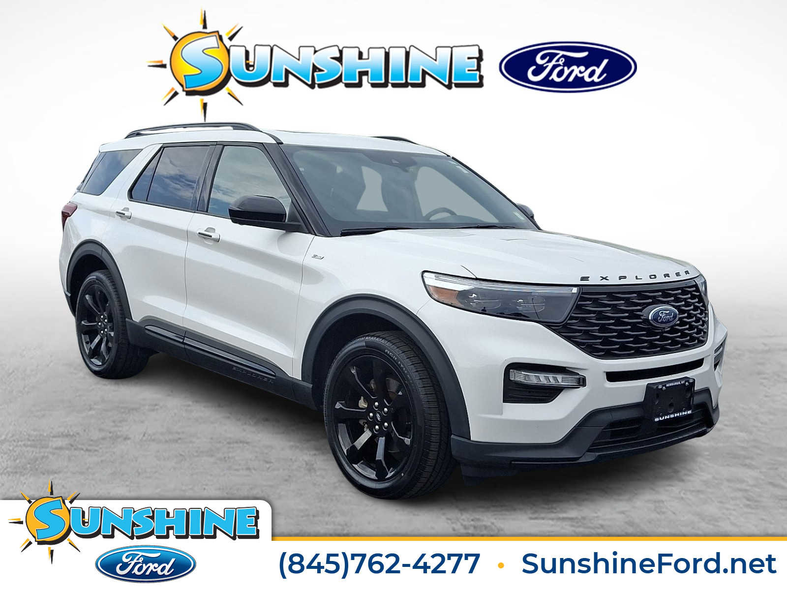 Certified 2023 Ford Explorer ST-Line w/ Class IV Trailer Tow Package