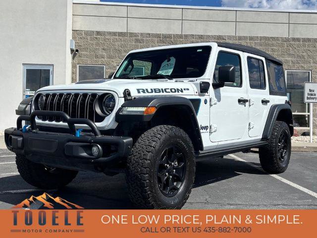 Used 2023 Jeep Wrangler Unlimited Rubicon 4xe AWD/4WD image 1