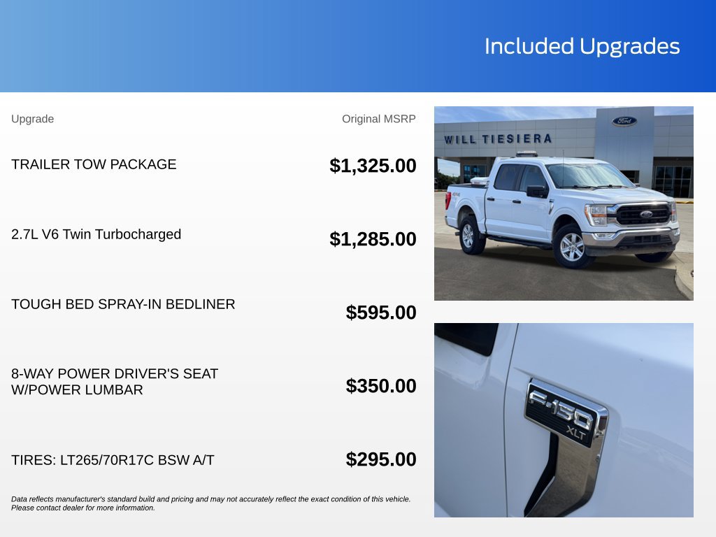 Certified 2022 Ford F150 XLT w/ Trailer Tow Package AWD/4WD image 5