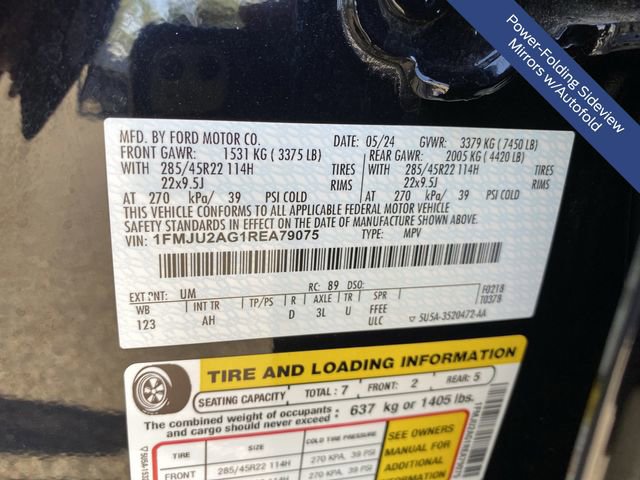 Certified 2024 Ford Expedition Limited AWD/4WD image 44