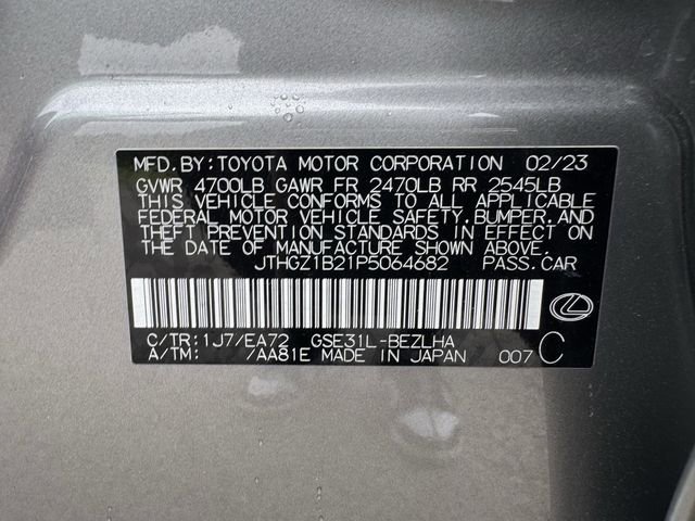 Used 2023 Lexus IS 350 F Sport w/ Navigation Package RWD image 34