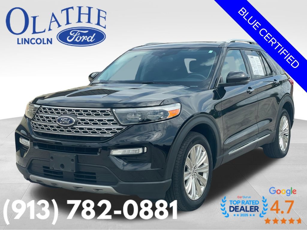 Certified 2023 Ford Explorer Limited w/ Equipment Group 301A AWD/4WD 360° Tour