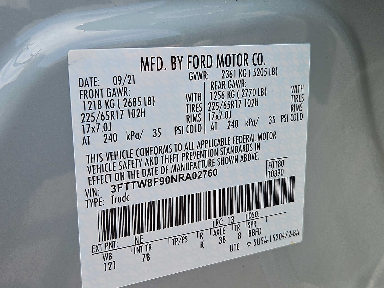 Certified 2022 Ford Maverick XLT w/ Equipment Group 300A Standard AWD/4WD image 28