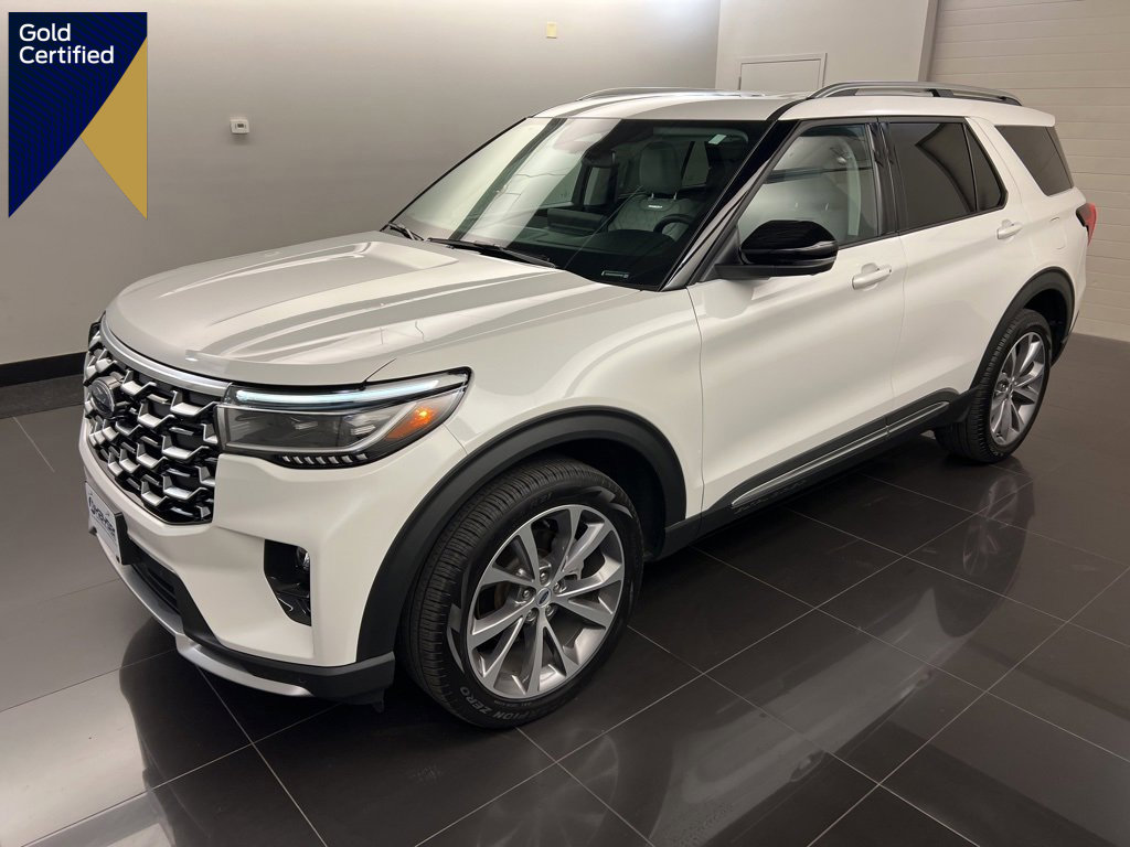 Certified 2025 Ford Explorer Platinum w/ Ultimate Package