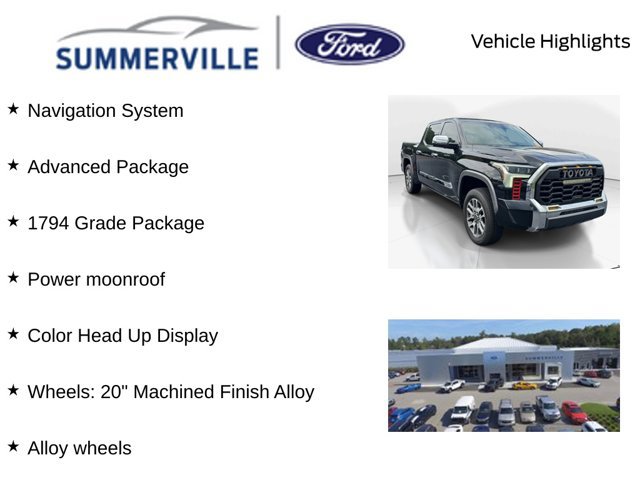 Used 2022 Toyota Tundra 1794 Edition w/ Advanced Package AWD/4WD image 2