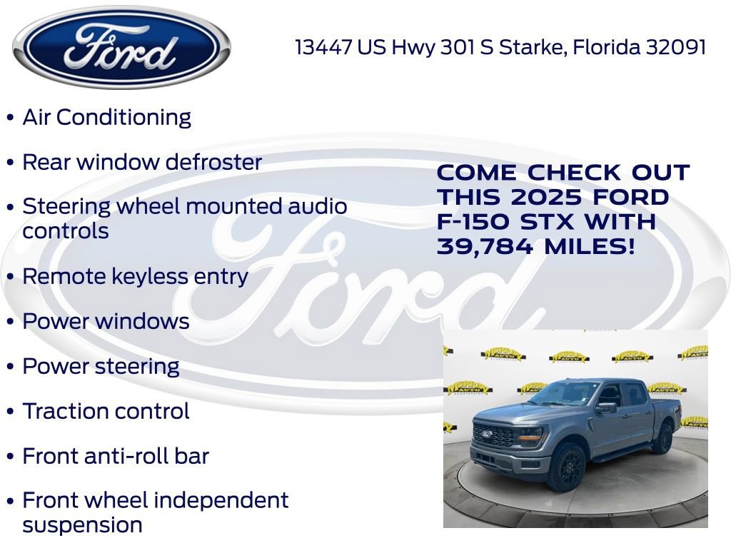 Certified 2025 Ford F150 STX AWD/4WD image 22