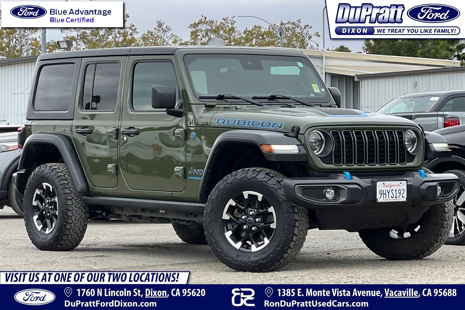 Used 2024 Jeep Wrangler Unlimited Rubicon 4xe w/ Convenience Group