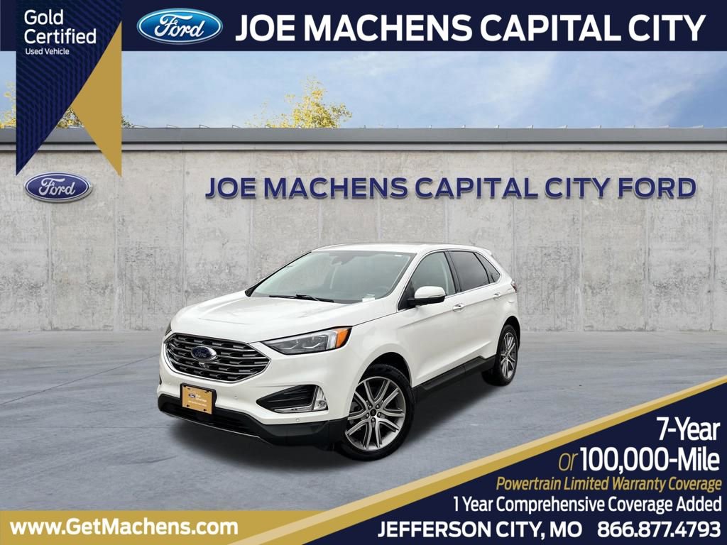 Certified 2023 Ford Edge Titanium w/ Equipment Group 301A image 2