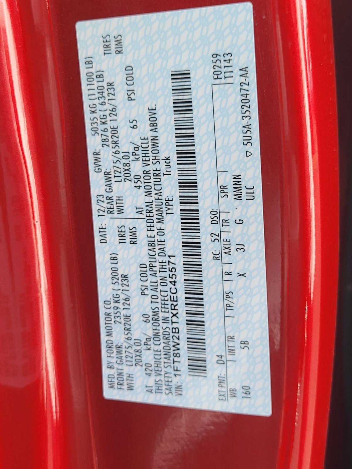 Certified 2024 Ford F250 Lariat w/ Black Appearance Package AWD/4WD image 34