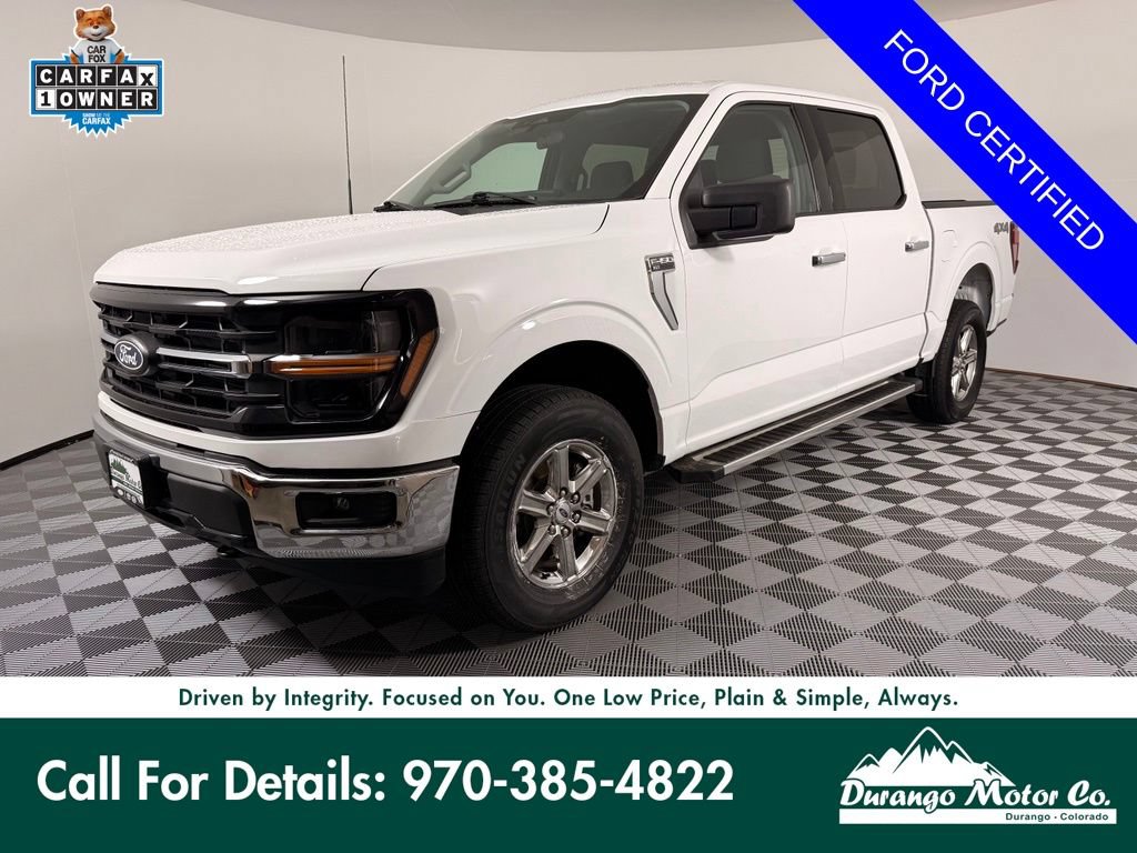 Certified 2025 Ford F150 XLT w/ Equipment Group 301A Standard