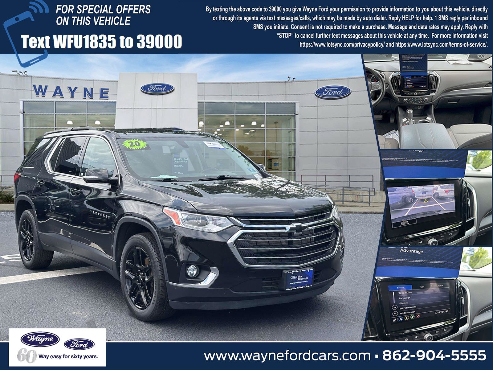 Used 2020 Chevrolet Traverse LT