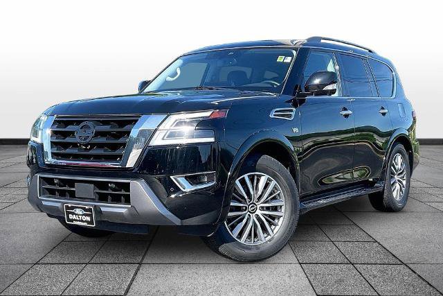 Used 2021 Nissan Armada SL w/ Captain's Chairs Package