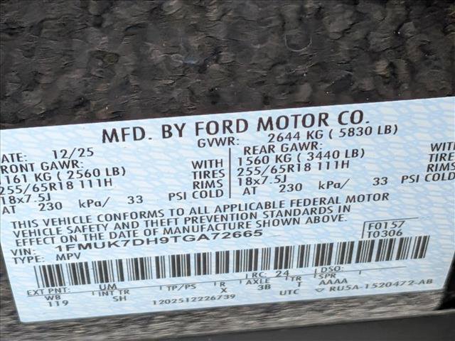 Certified 2026 Ford Explorer Active w/ Active Comfort Package RWD image 25