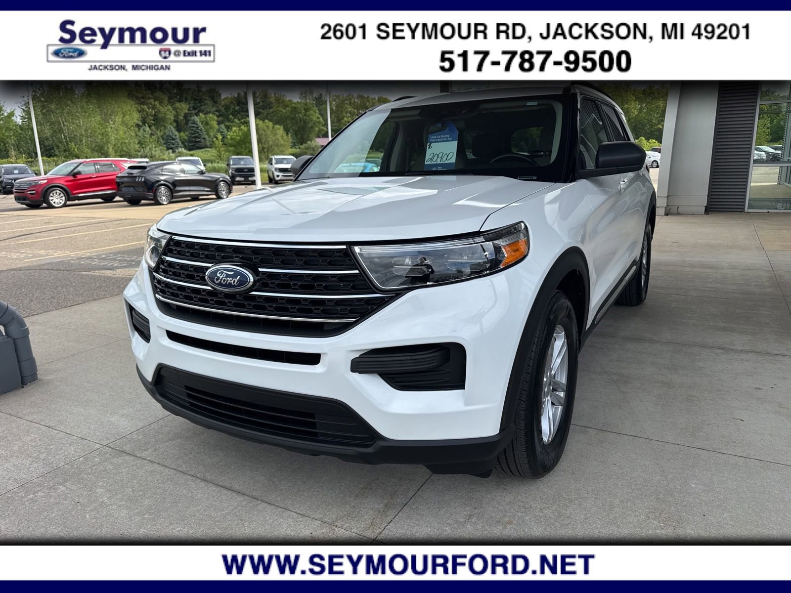 Certified 2020 Ford Explorer XLT w/ Comfort Package AWD/4WD image 1