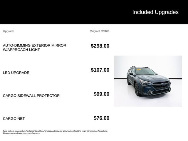 Used 2024 Subaru Outback Onyx Edition AWD/4WD image 6