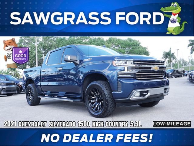 Used 2021 Chevrolet Silverado 1500 High Country RWD image 1