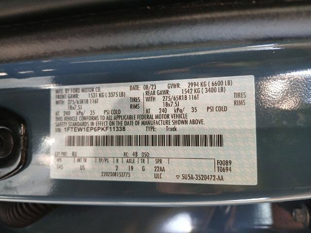 Certified 2023 Ford F150 XLT w/ Equipment Group 302A High image 20