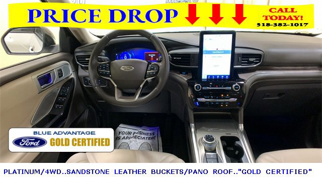 Certified 2022 Ford Explorer Platinum w/ Equipment Group 601A image 34